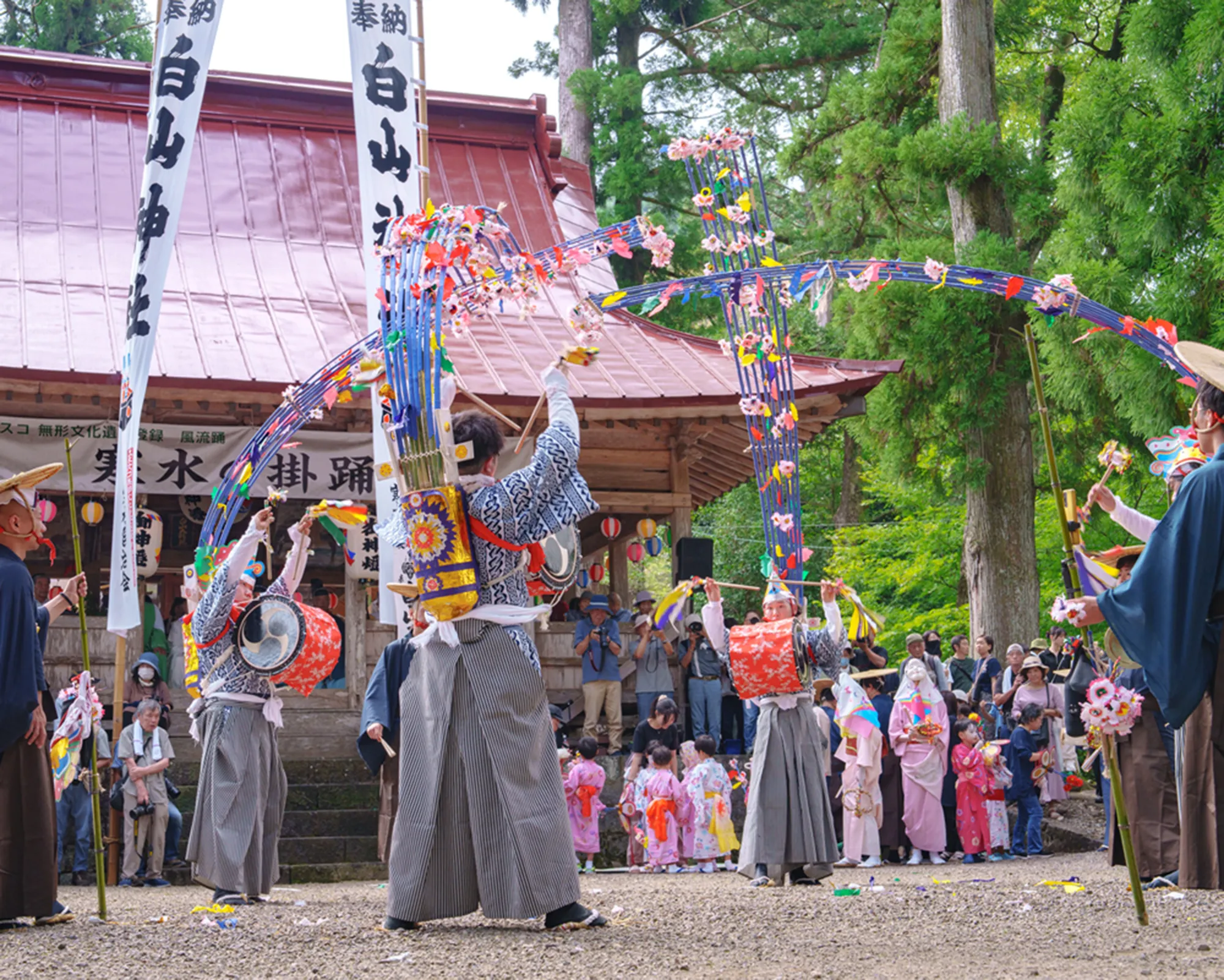 Kanomizu Hakusan Shrine Kanomizu no Kakeodori
